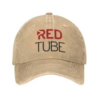 Новая изготовленная на заказ бейсболка RedTube из хлопка для мужчин и женщин, Регулируемая Спортивная шляпа для Папы
